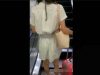 【痴漢動画】電車内でスカート女子を狙い逆さ撮りしマンコを触っていく個人撮影されたガチ映像・・・